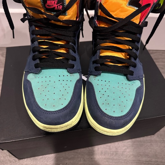 Nike Jordan 1 Bio Hack Multicolor High-Top Sneakers - Picture 10 of 11